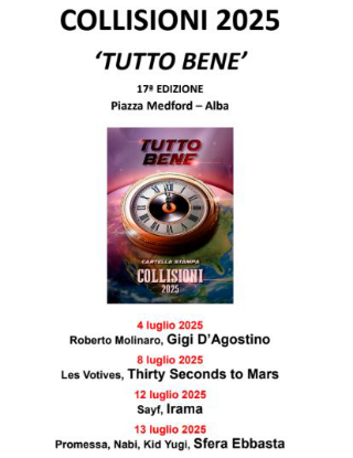 Arriva Collisioni, il festival che vuole la musica per tutti